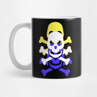 Colourful Skulls Mug